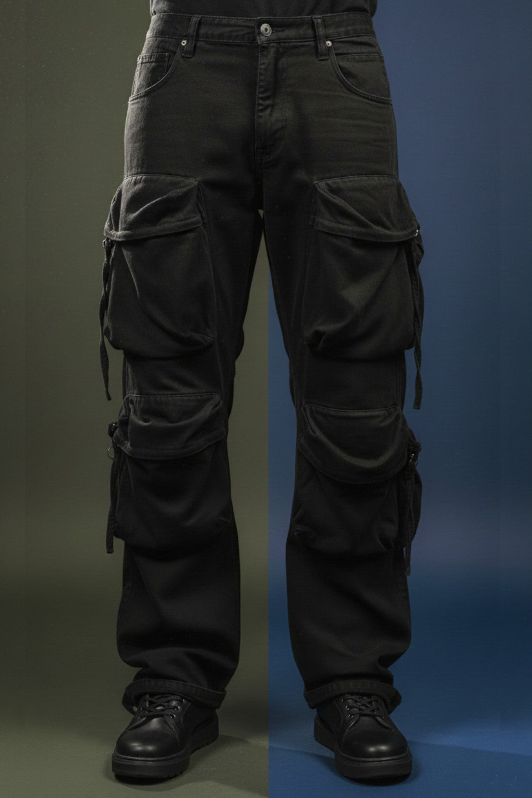 Men Cargo Trouser 8 Pockets - Savys - 
