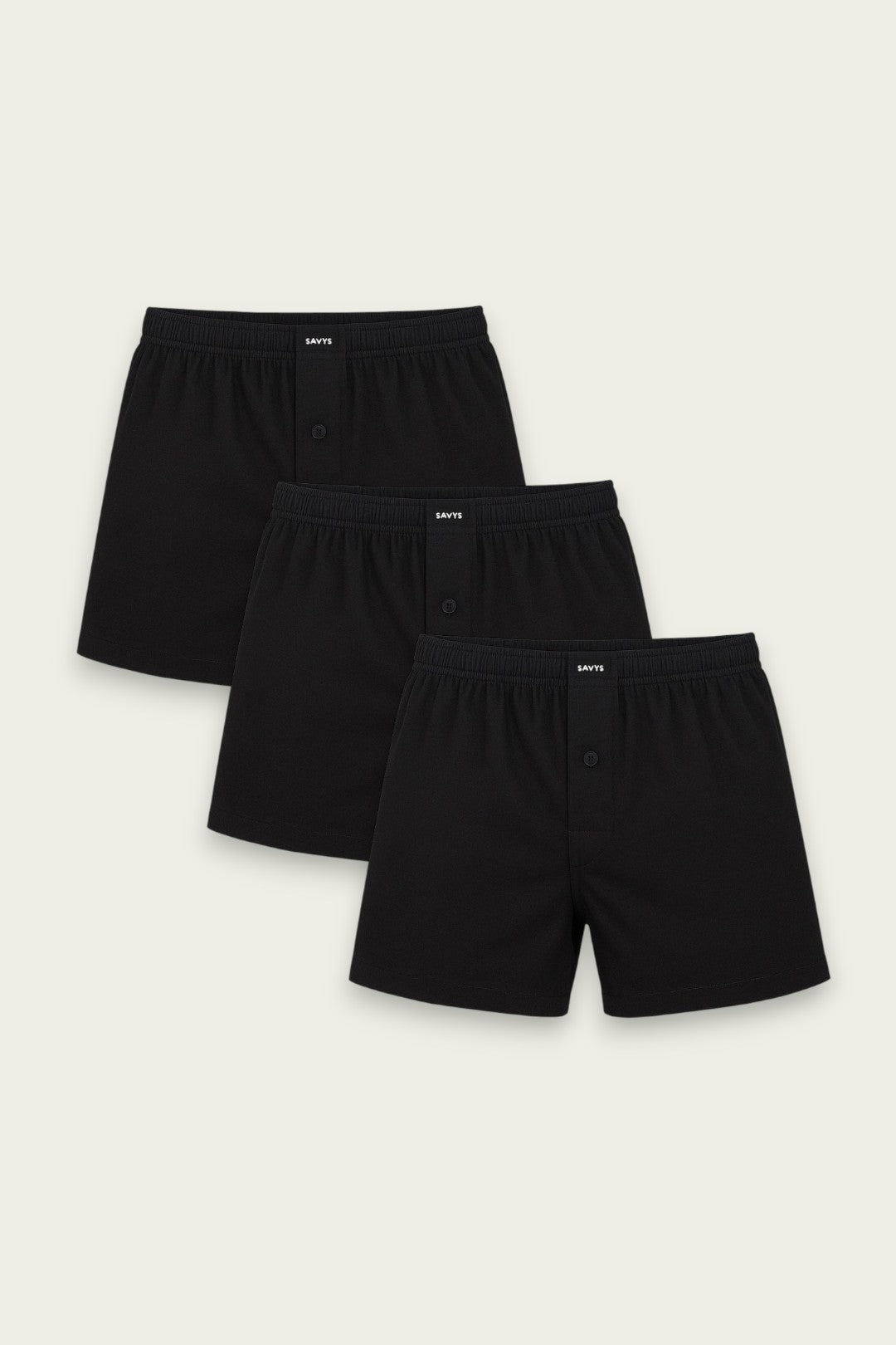 Cotton piqué boxers main image 1