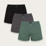 Men Cotton Boxer (Pack of 3) - Savys - 