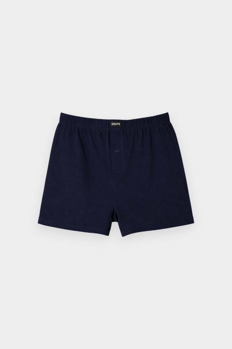 Men Cotton Boxer (Pack of 3) - Black Navy Charcoal - Savys Retail - 