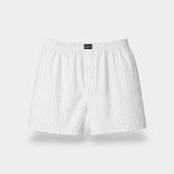 Men Cotton Boxer (Pack of 3) - White Pinstriped - Savys Retail - 