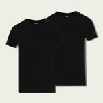 Men Crew Neck Undershirt (Pack of 2) - Savys - 