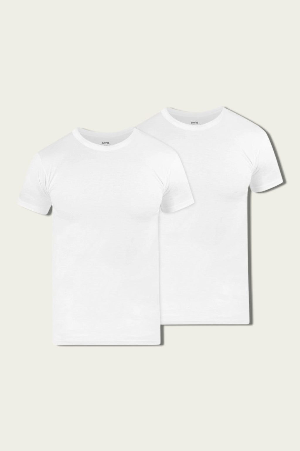 Men Crew Neck Undershirt (Pack of 2) - Savys - 