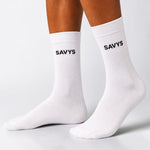 Men Essential Crew Socks (3 Pairs) – White - Savys Retail - 