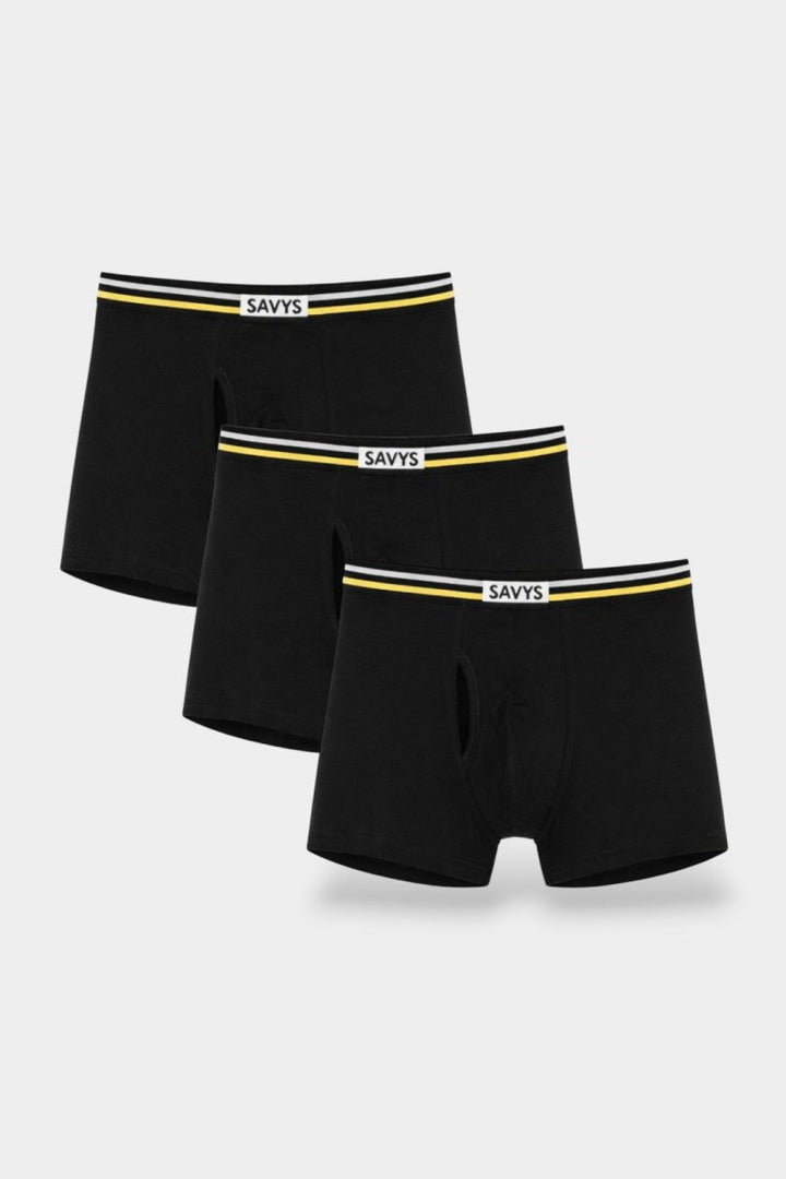 Men Front Open Fly Boxershort (Pack of 3) - Savys Retail - 
