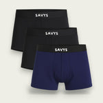 Men Logo Boxershort Underwear (Pack of 3) - Savys - 