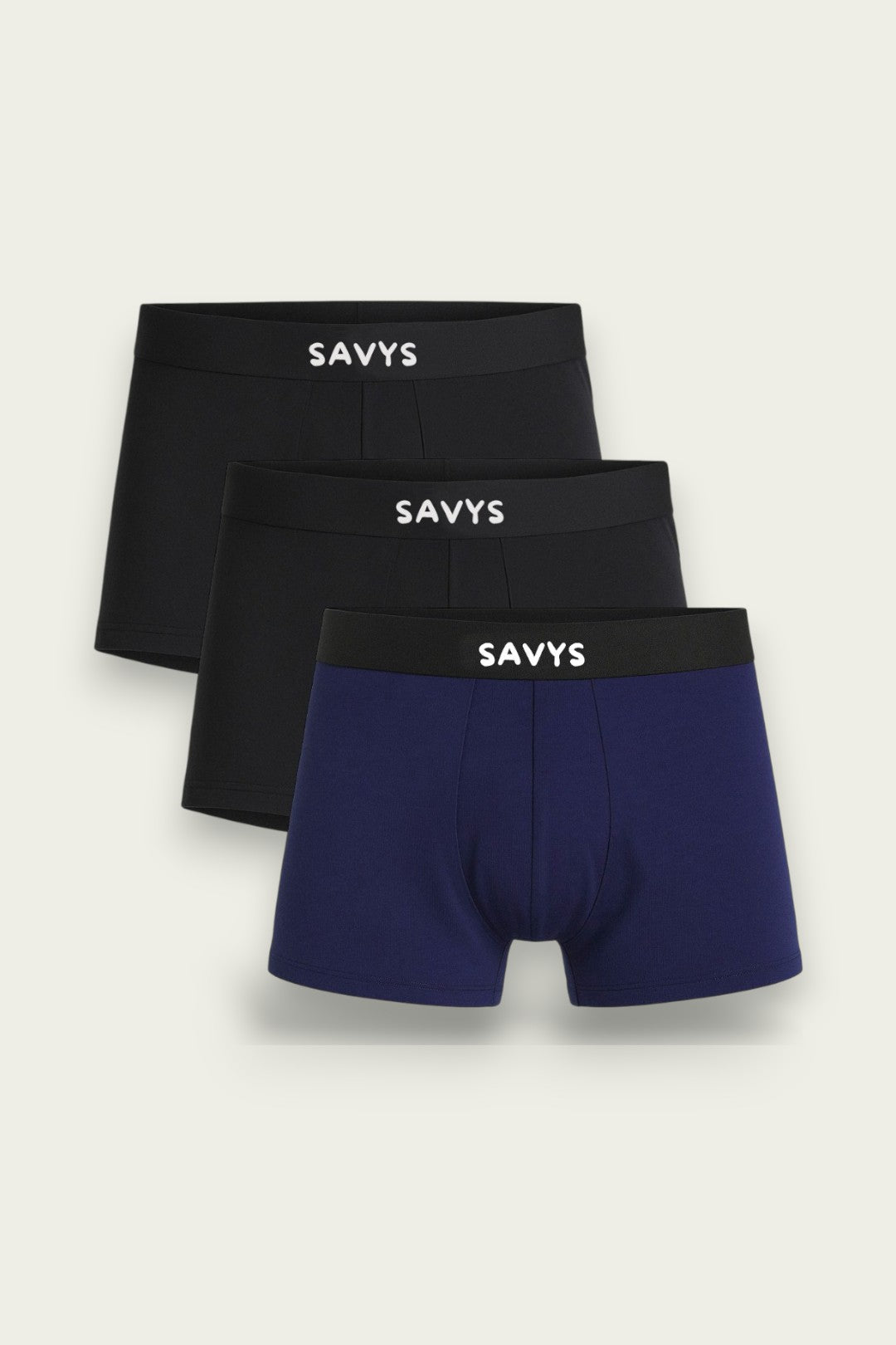 Men Logo Boxershort Underwear (Pack of 3) - Savys - 