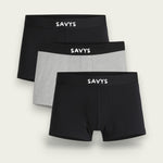 Men Logo Boxershort Underwear (Pack of 3) - Savys - 
