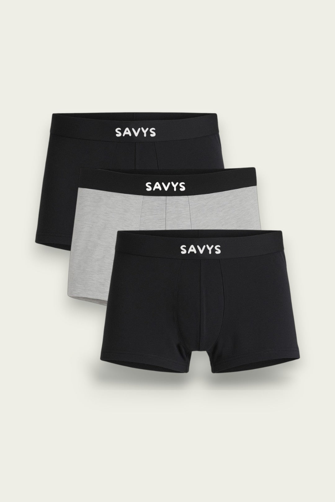 Men Logo Boxershort Underwear (Pack of 3) - Savys - 