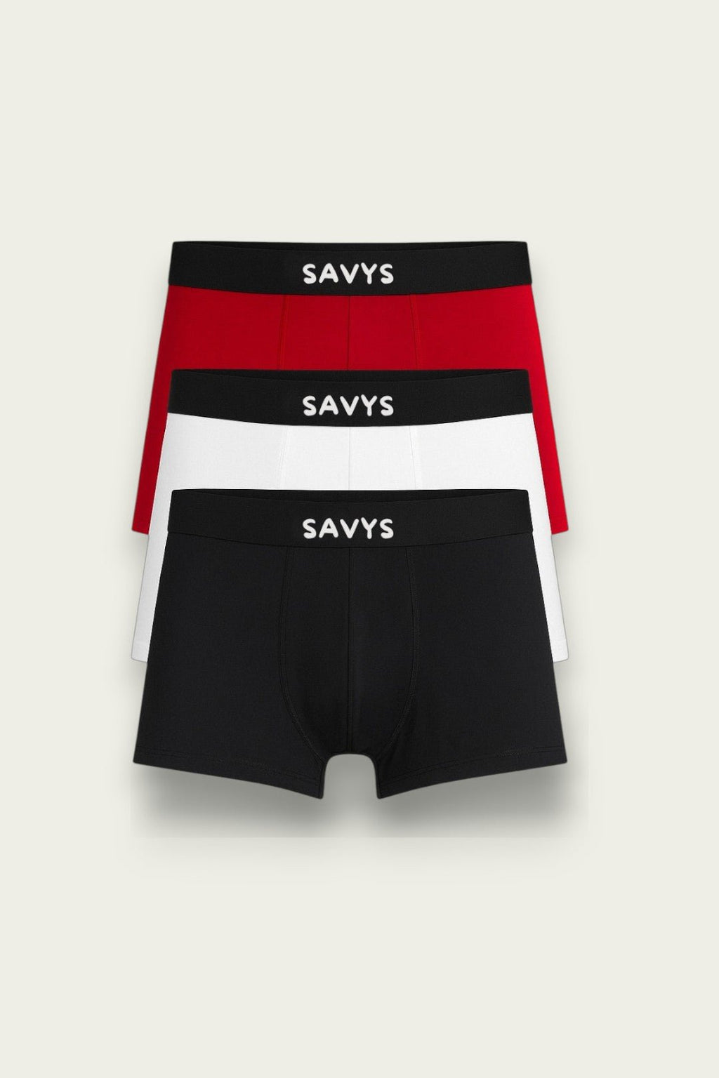 Men Logo Boxershort Underwear (Pack of 3) - Savys - 