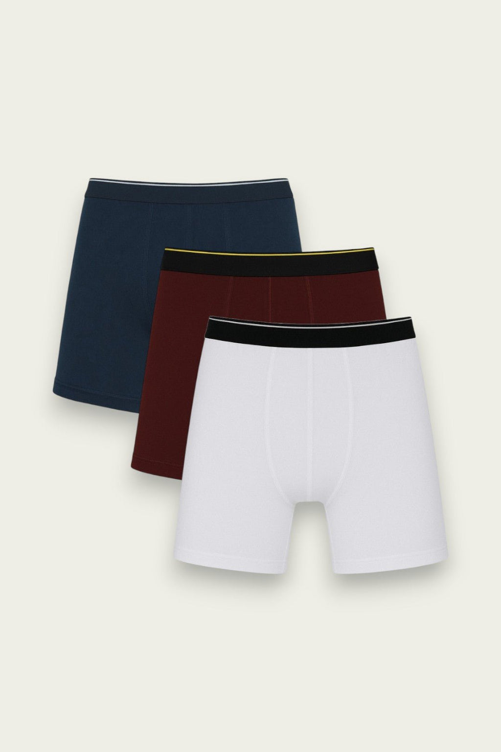 Men Long Leg Boxer Brief (Pack of 3) - Savys - 