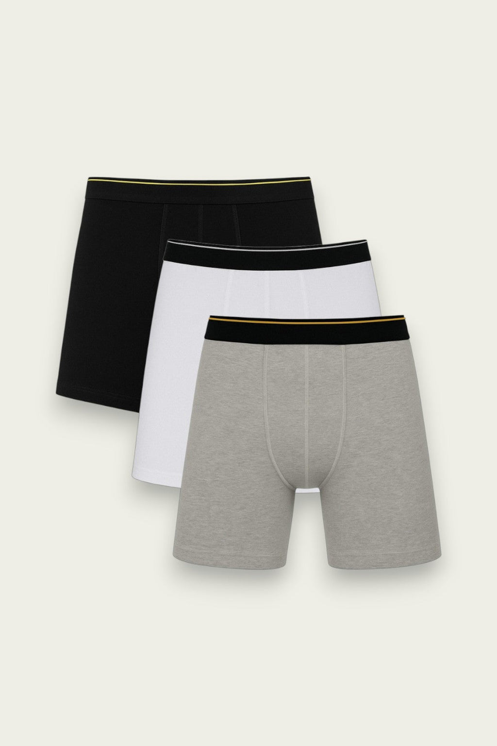 Men Long Leg Boxer Brief (Pack of 3) - Savys - 