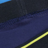 Men Long Leg Boxer Brief (Pack of 3) - Navy / Blue Stripes - Savys Retail - 