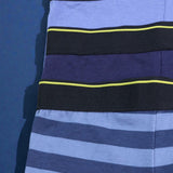 Men Long Leg Boxer Brief (Pack of 3) - Navy / Blue Stripes - Savys Retail - 