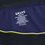 Men Long Leg Boxer Brief (Pack of 3) - Navy / Blue Stripes - Savys Retail - 