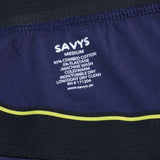 Men Long Leg Boxer Brief (Pack of 3) - Navy / Blue Stripes - Savys Retail - 