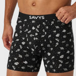 Men Long Leg Boxer Brief (Pack of 3) - Stellar Space - Savys Retail -