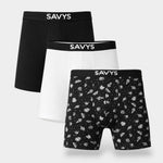Men Long Leg Boxer Brief (Pack of 3) - Stellar Space - Savys Retail - 
