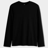 Men Long Sleeve Shirt - Black - Savys Retail - lounge wear