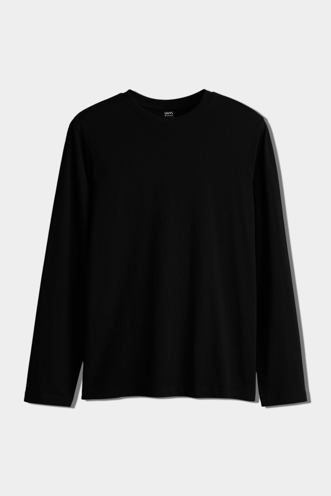 Men Long Sleeve Shirt - Black - Savys Retail - lounge wear
