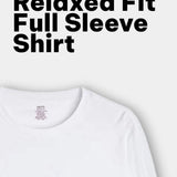 Men Long Sleeve Shirt - White - Savys Retail - lounge wear