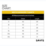 Men Oversized T Shirt - Savys Retail -