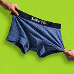 Men Printed Boxershort (Pack of 3) - Arctic Blue - Savys Retail -