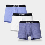 Men Printed Boxershort (Pack of 3) - Arctic Blue - Savys Retail - 