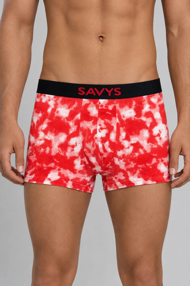 Men Printed Boxershort (Pack of 3) - Crimson Rush - Savys Retail -