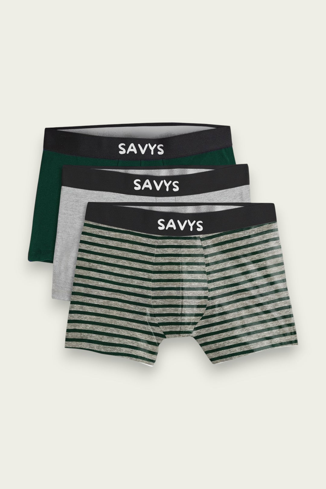 Men Printed Boxershort Underwear (Pack of 3) - Savys - 