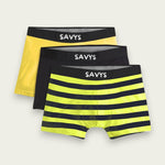 Men Printed Boxershort Underwear (Pack of 3) - Savys - 
