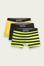Men Printed Boxershort Underwear (Pack of 3) - Savys - 