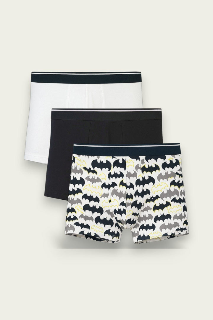 Men Printed Boxershort Underwear (Pack of 3) - Savys - 