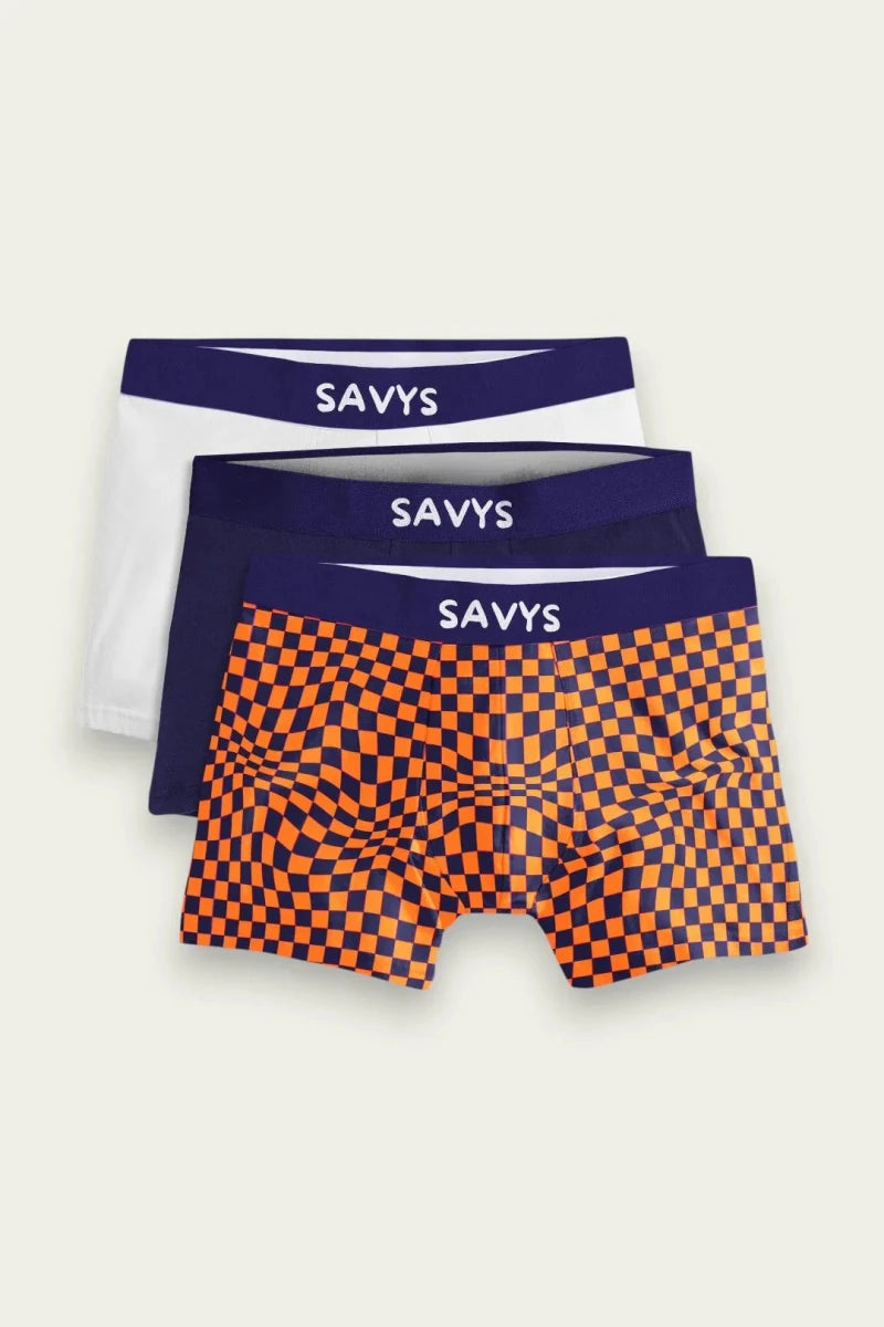Men Printed Boxershort Underwear (Pack of 3) - Savys Retail - 