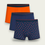 Men Printed Boxershort Underwear (Pack of 3) - Savys - 