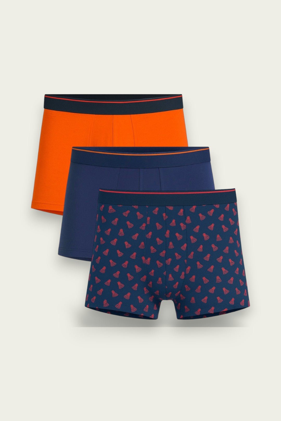 Men Printed Boxershort Underwear (Pack of 3) - Savys - 