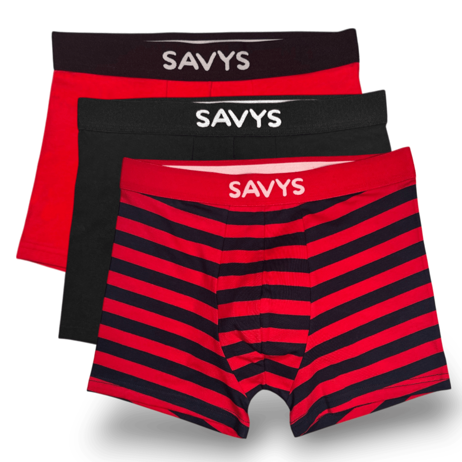 Men Printed Boxershort Underwear (Pack of 3) - Savys - 