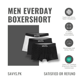 Men Printed Boxershort Underwear (Pack of 3) - Savys Retail - 
