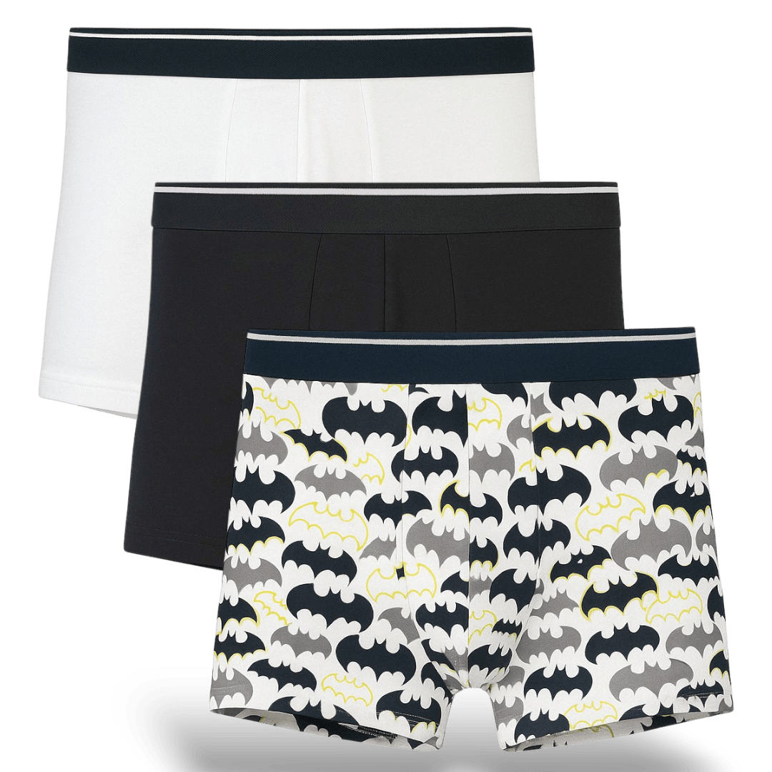 Men Printed Boxershort Underwear (Pack of 3) - Savys - 