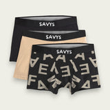 Men Printed Boxershort Underwear (Pack of 3) - Savys - 