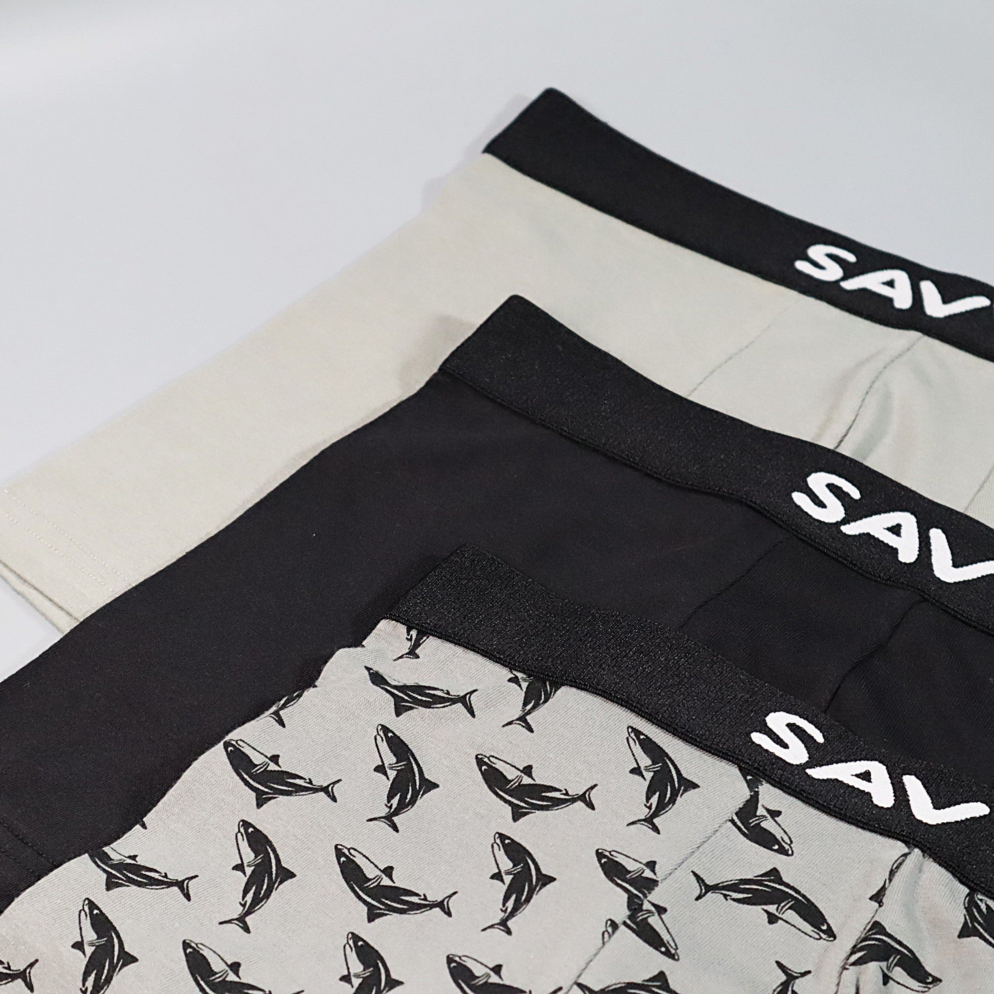 Men Printed Boxershort Underwear (Pack of 3) - Savys - 