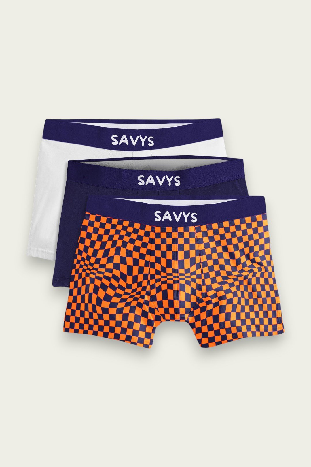 Men Printed Boxershort Underwear (Pack of 3) - Savys - 