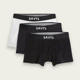 Men Printed Boxershort Underwear (Pack of 3) - Savys - 