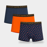 Men Printed Boxershort Underwear (Pack of 3) - Shuttle - Savys Retail - 