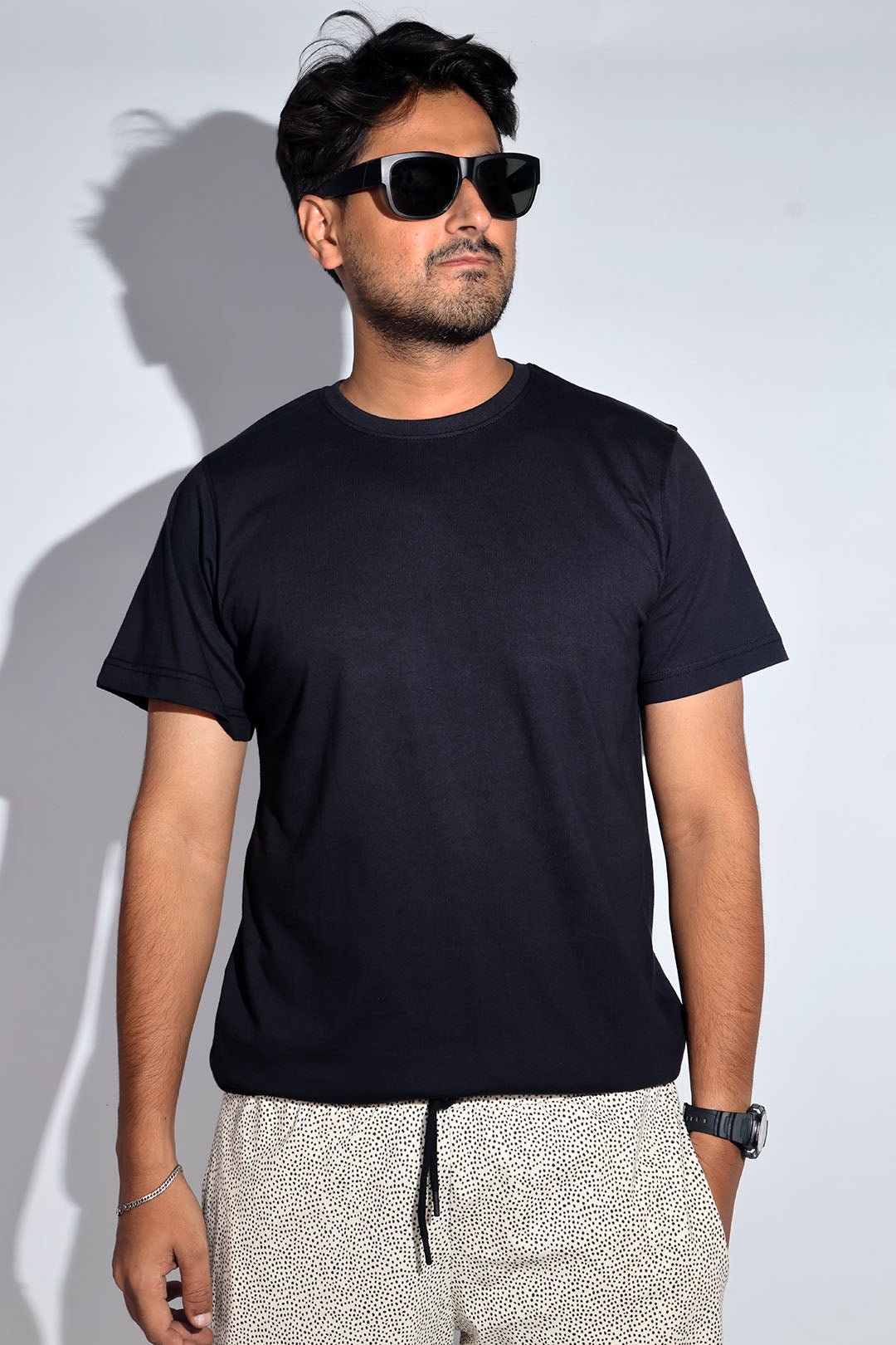 Men Regular Fit T Shirt - Savys - 