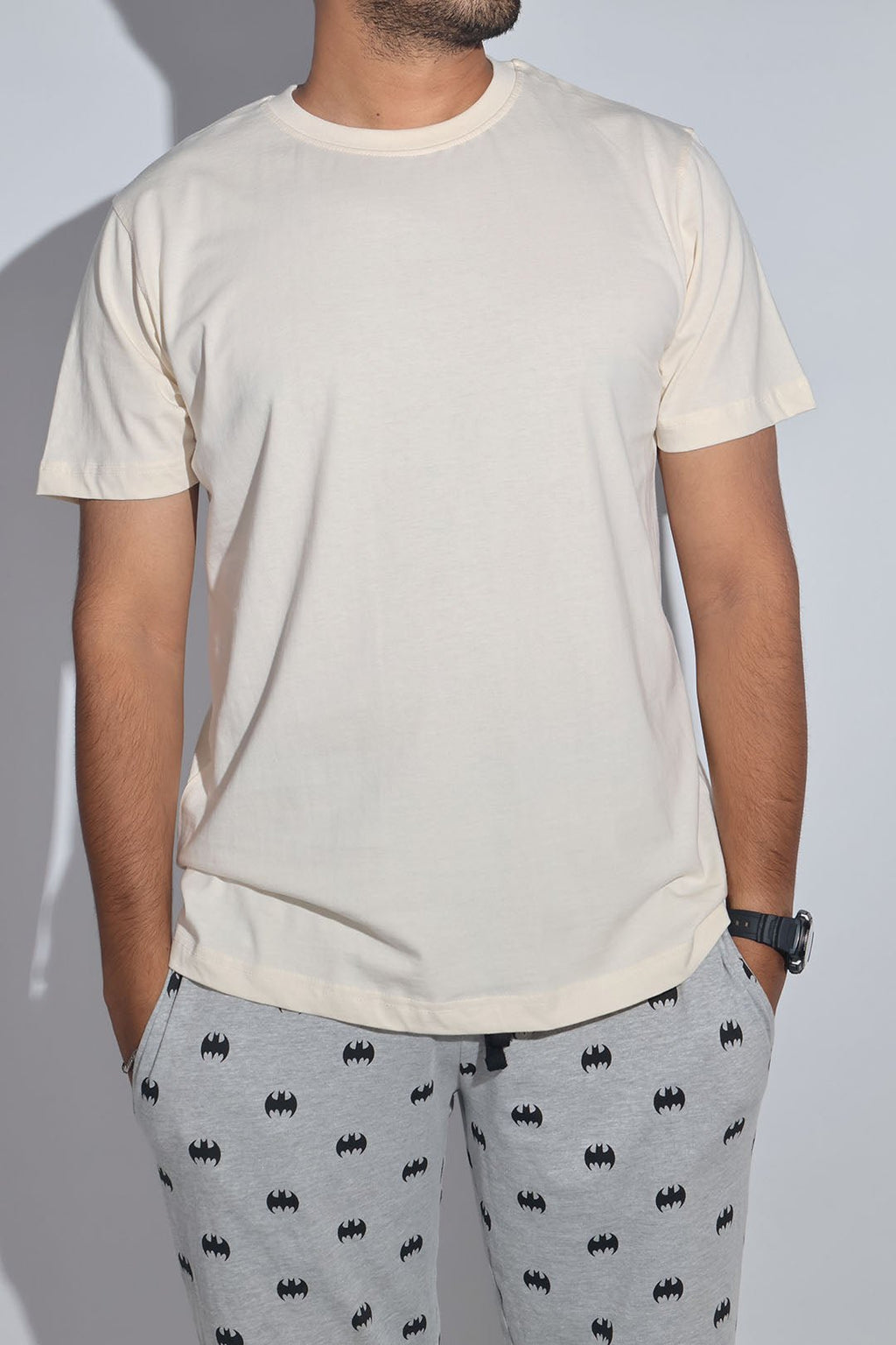 Men Regular Fit T Shirt - Savys - 