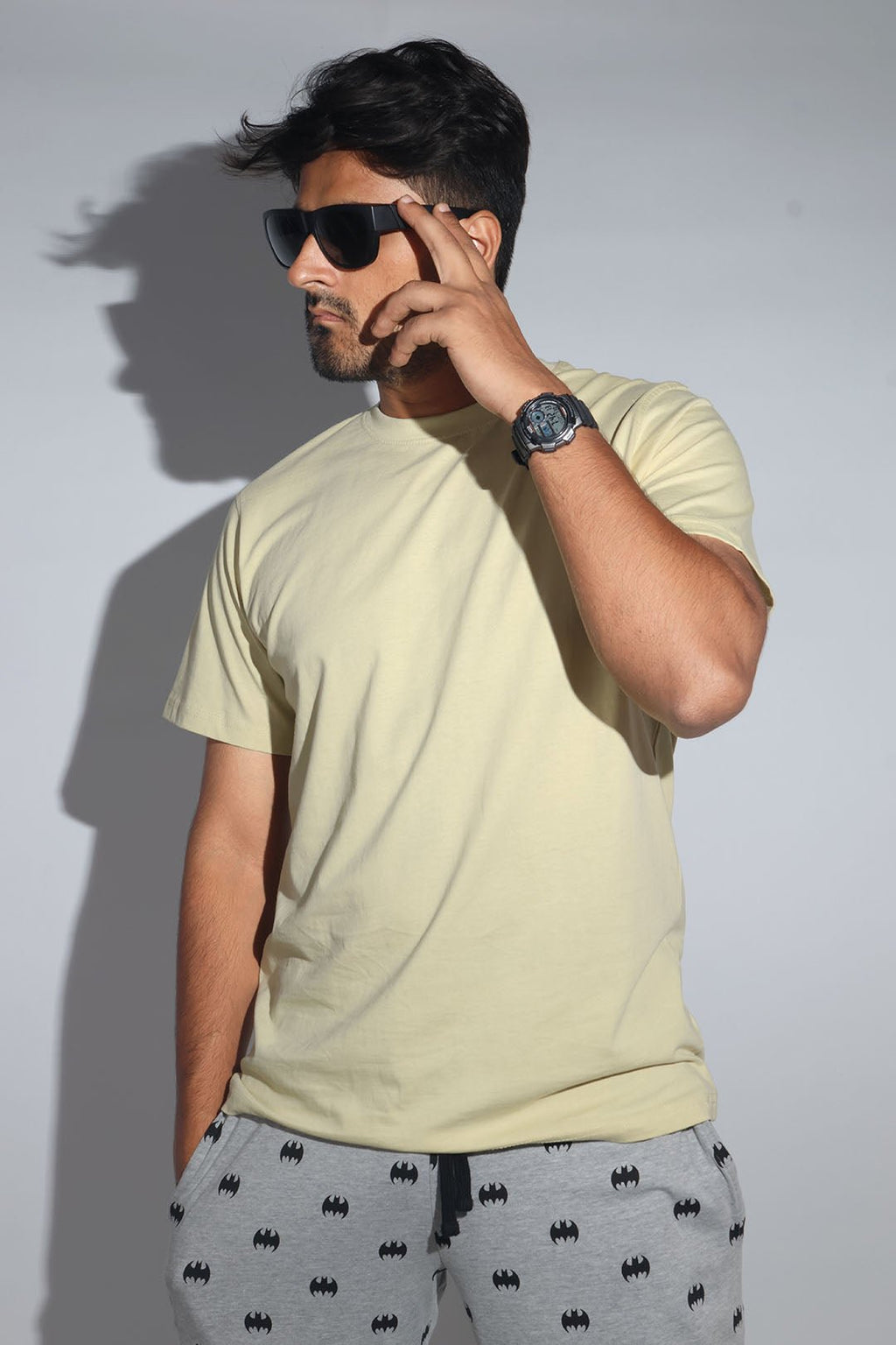 Men Regular Fit T Shirt - Savys - 