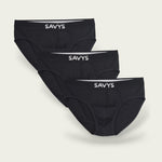 Men Ribbed Brief Underwear (Pack of 3) - Savys - 