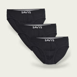 Men Ribbed Brief Underwear (Pack of 3) - Savys - 
