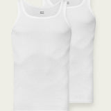 Men Ribbed Tank Top (Pack of 2) - Savys - 
